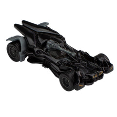 Hot Wheels Batman Batmobile Bundle detailed decals closeup for realism.