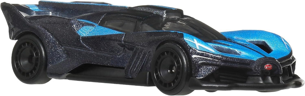 Hot Wheels Bolide Eurospeed metal body showcases durable construction for play and shelf.
