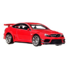 Side profile highlighting signature wheels, great for collectors seeking realism.