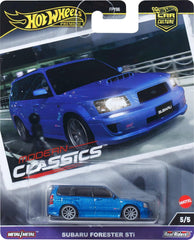 Hot Wheels Car Culture forester sti play-ready display and trade-ready interest.