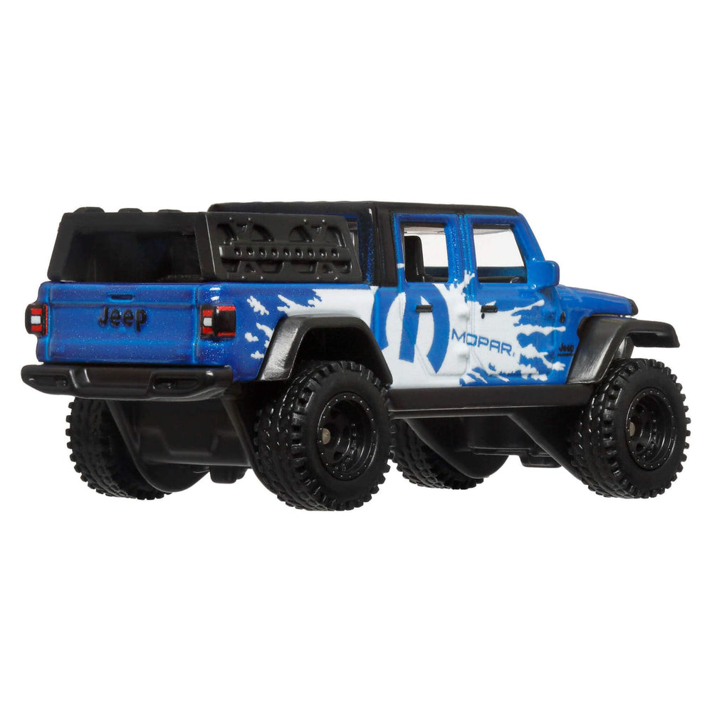Hot Wheels Car Culture Jeep Gladiator detail shot reveals authentic deco
