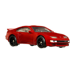 Hot Wheels Nissan 300ZX Twin Turbo 1:64 side view with authentic deco for collectors.