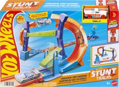 Hot Wheels compact storage design helps tidy up after play.