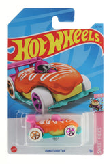 Hot Wheels Donut Drifter front view showcasing vibrant colors and collectible appeal
