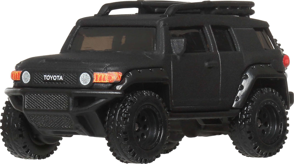 Hot Wheels Fast and Furious 1:64 car side view for display and collection.