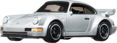 Hot Wheels Fast & Furious 1:64 premium die-cast with Real Riders tires for display and collection.