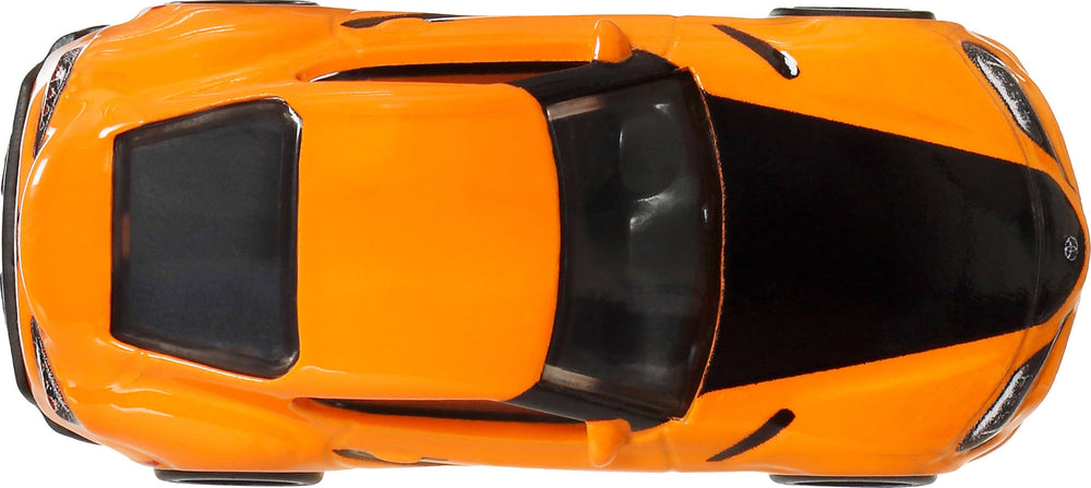 Hot Wheels Fast and Furious 1:64 side profile shows sleek silhouette and collectible design