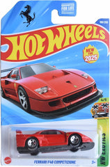Hot Wheels Ferrari F40 Competizione 1:64 die-cast, precise detailing for display and gifting