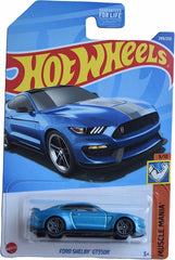 Hot Wheels Ford Shelby GT350R front view; ideal for display and gifting to collectors.