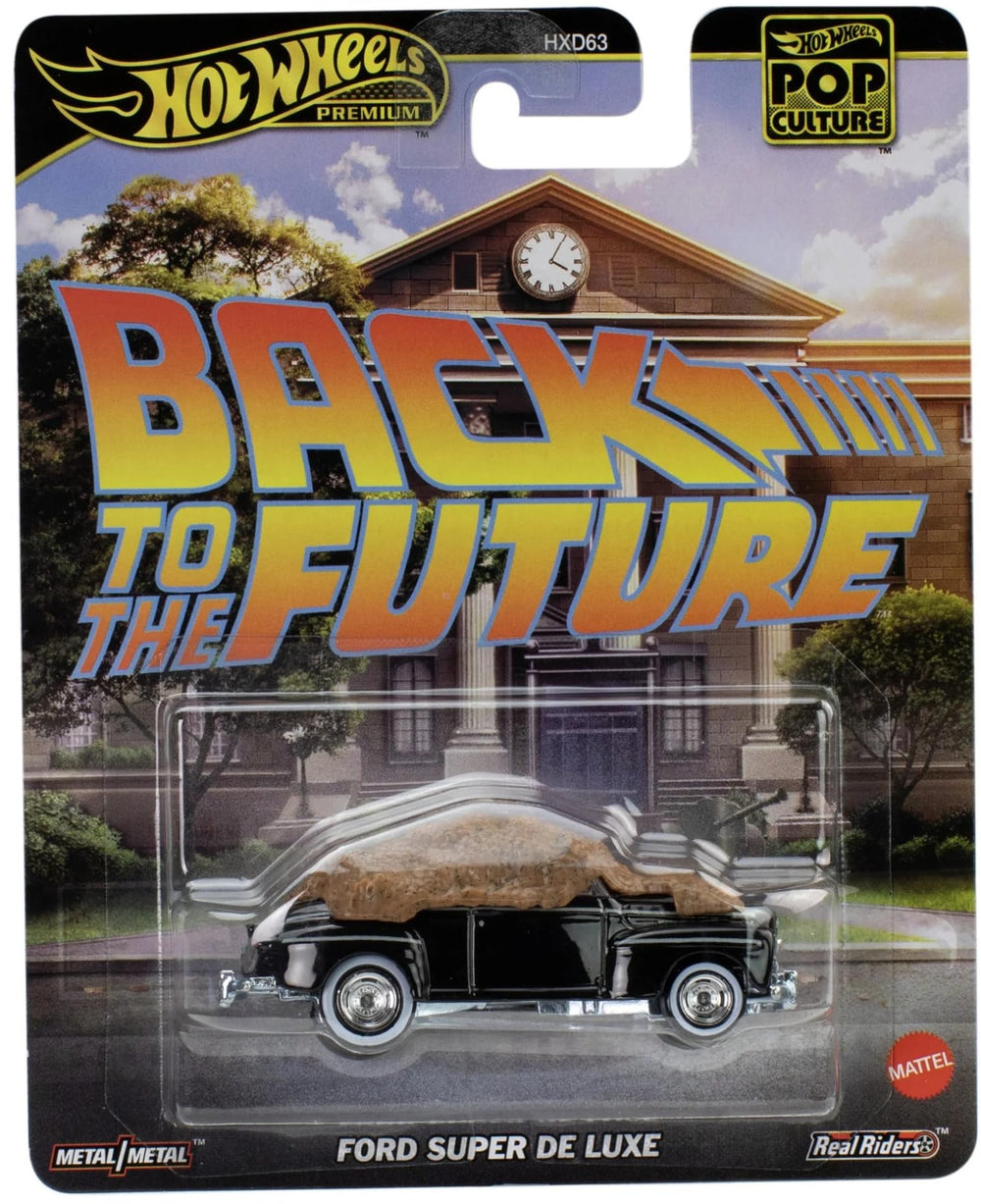 Hot Wheels Ford Super De Luxe Collector car with Metal/Metal body and Real Riders tires for display