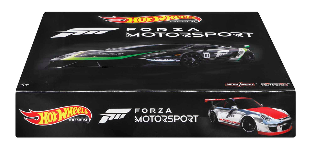 Hot Wheels Forza 5-Pack full metal construction ensures durable, premium die-cast feel.