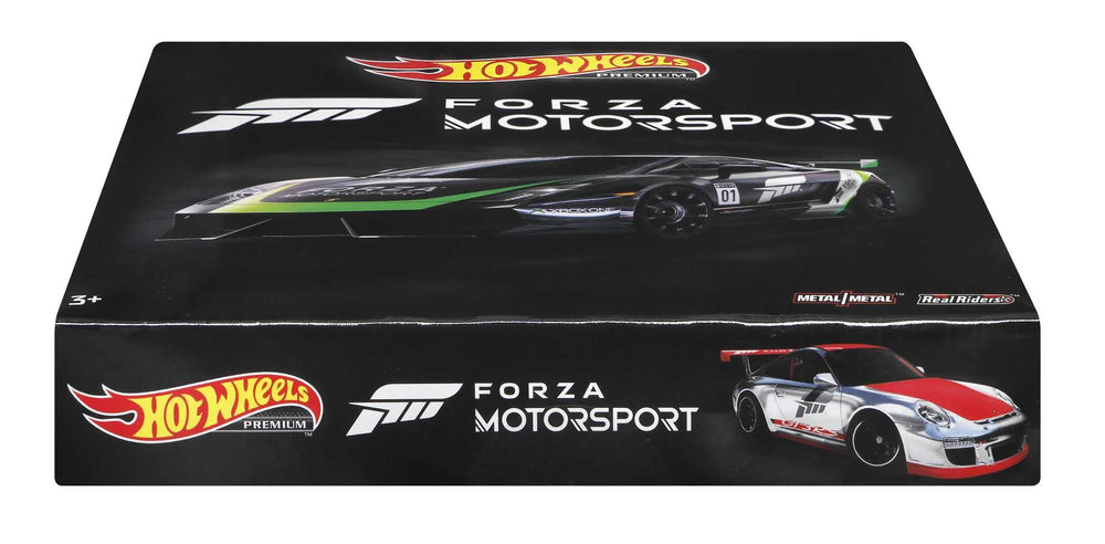Hot Wheels Forza 5-Pack Porsche Speedster close-up reveals precise deco and scale accuracy.