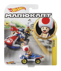 Hot Wheels GBG30 front view of Toad enhances character-focused play.