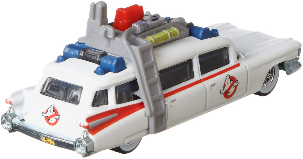 Ghostbusters ECTO-1 replica, detailed paint and decals for collectors