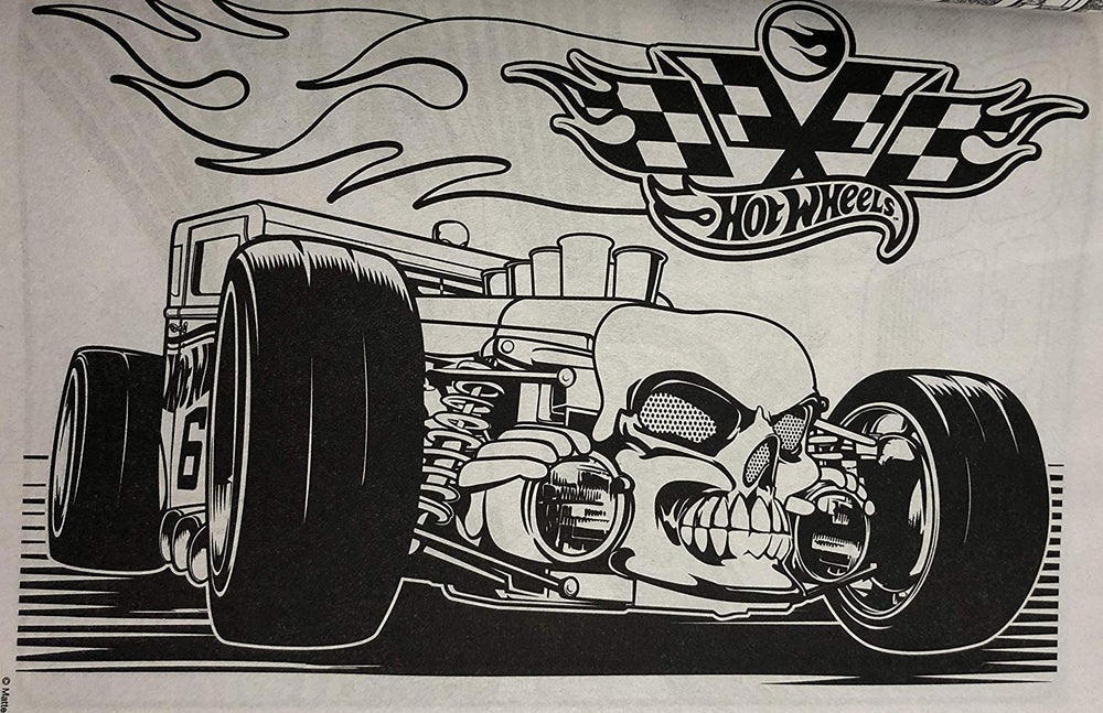Hot Wheels Go for It perforated pages for easy tear-out keepsakes