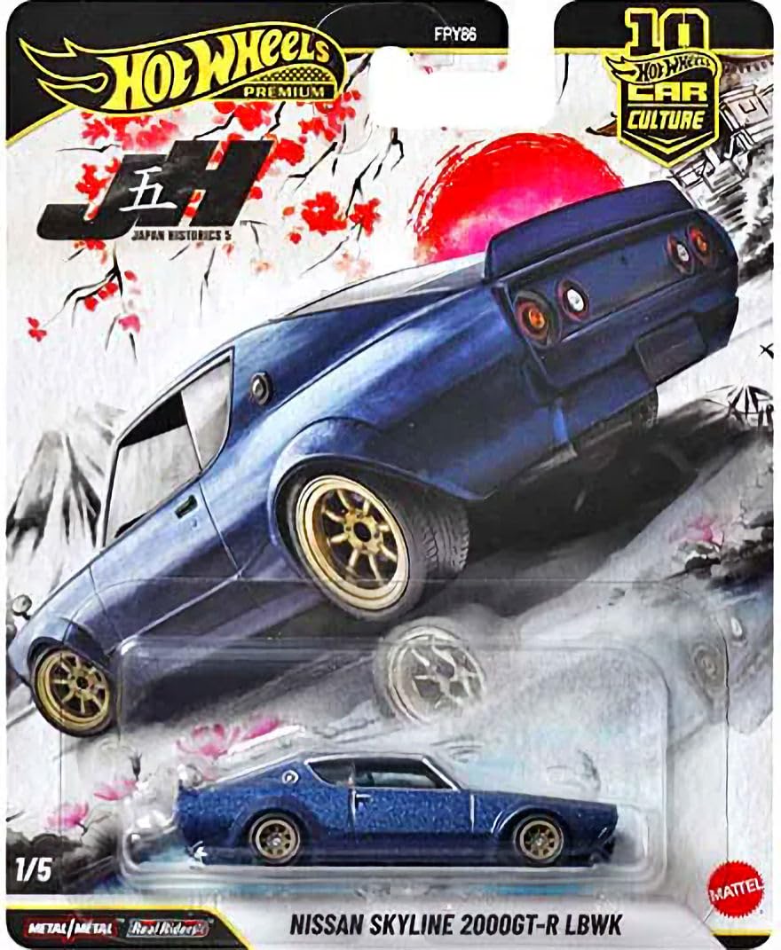 Hot Wheels packaging front view showing premium display quality