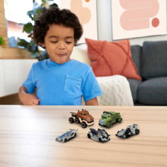 Hot Wheels Jurassic World Dominion Giganotosaurus 1:64 die-cast car fuels action-packed dinosaur play.