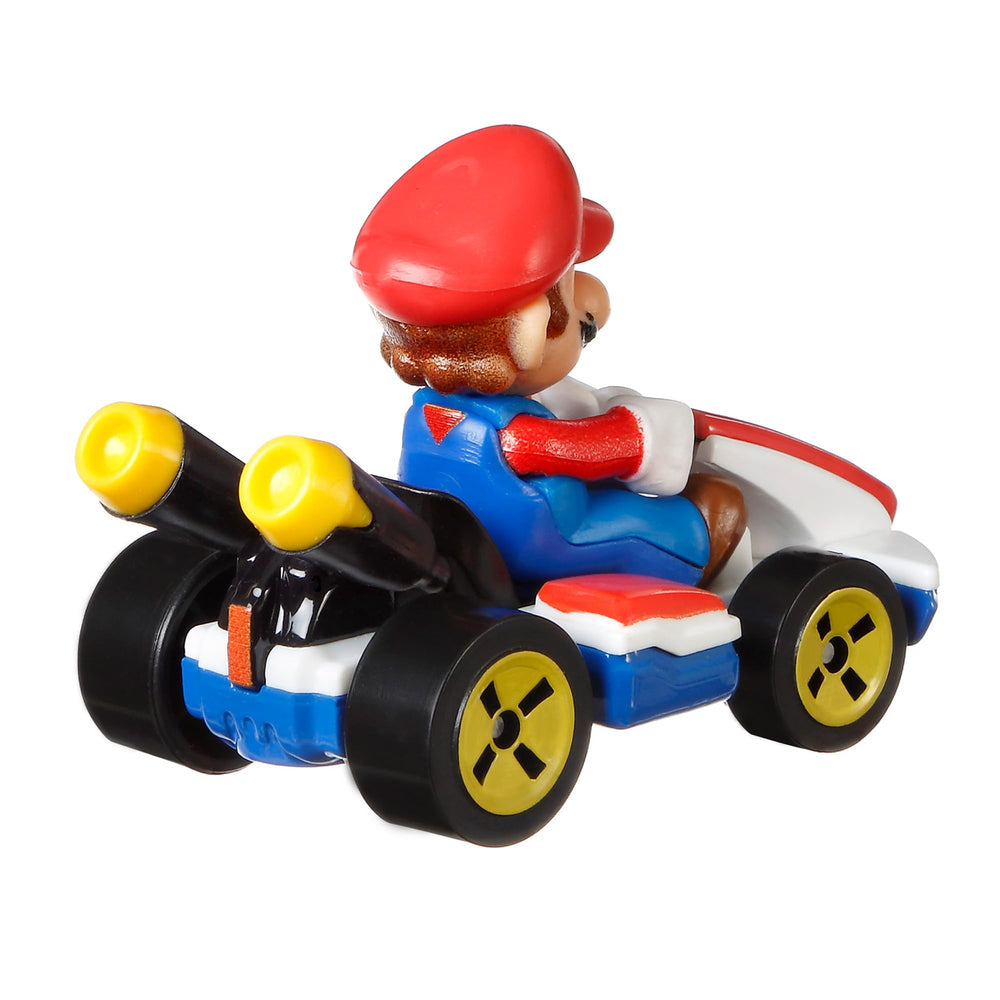 Hot Wheels Mario Kart Peach 1:64 die cast with vibrant racing deco