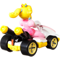 Hot Wheels Mario Kart Peach collection display for fans
