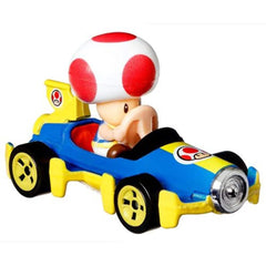 Hot Wheels Mario Kart Toad 164 color scheme shows vibrant character-inspired hues