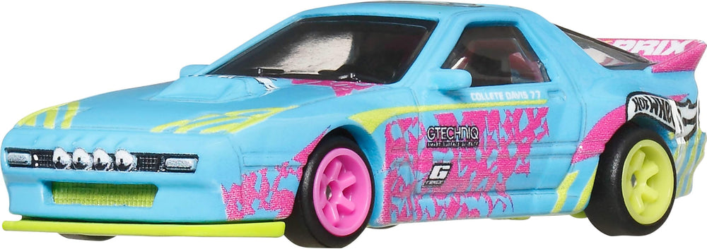 Hot Wheels Mazda RX-7 FC Pandem metal body for durable display