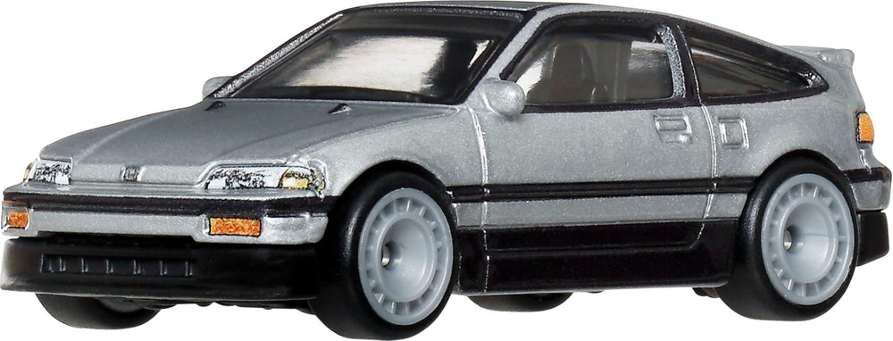 Hot Wheels CRX with metal/metal body and chassis for durability and premium feel.