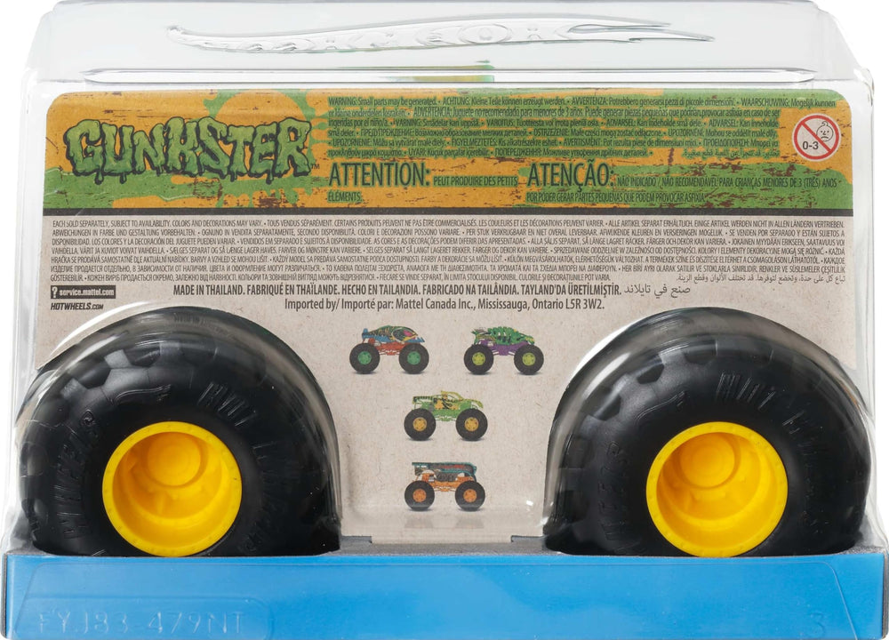 Hot Wheels Monster Trucks gift for kids 3 years and up.