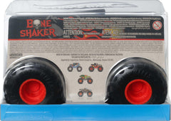 Hot Wheels Monster Trucks packaging front highlights collectible appeal.
