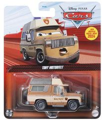 Hot Wheels Monster Trucks Tony Motorfelt Sheriff diecast in 1:55 scale, ideal for display and play.