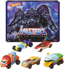 Hot Wheels MOTU He-Man 1:64 scale car with vibrant deco for action play