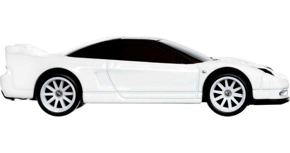 Hot Wheels Mountain Drifters Honda NSX-R with Real Riders tires for authentic feel