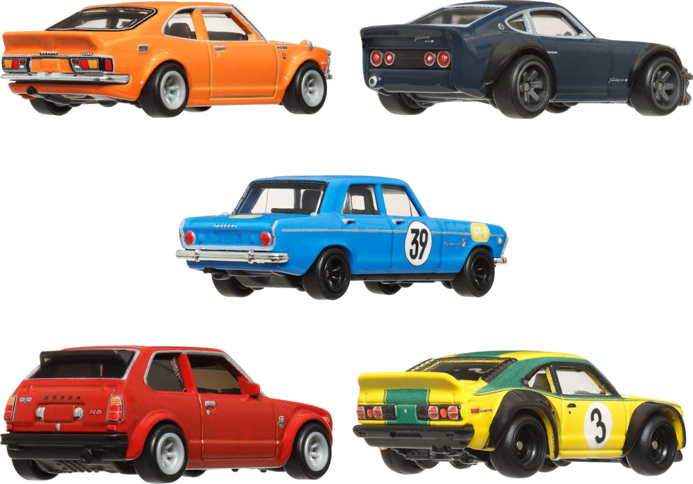 Hot Wheels Nissan Fairlady Z die-cast car with premium finish for collection.