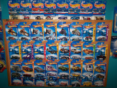 Hot Wheels batch packaging may show minor wear from transit and handling.