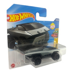 Hot Wheels Polestar TRX Silver rear view, shows sleek finish from every angle