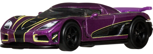 Hot Wheels Premium Car Culture Koenigsegg Agera R front view for display
