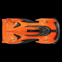 Hot Wheels McLaren Solus GT Real Riders tires close-up shows realistic tread and grip-ready detail