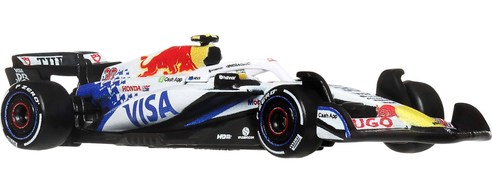 Hot Wheels premium collectible plinth and packaging for showcased Formula 1 car