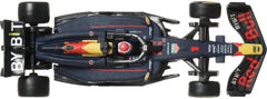 Hot Wheels RB20 wheels and tires with Real Riders for realism.