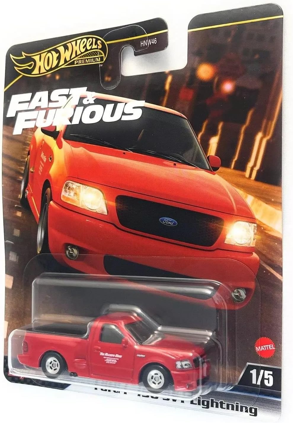 Hot Wheels Ford F-150 SVT Lightning interior and wheels showing realistic detailing for collectors