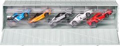 Hot Wheels Premium Speed Machines Pagani Zonda R detailed body on show shelf.