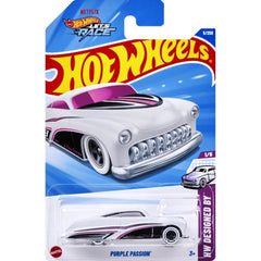 Hot Wheels Purple Passion front view, ideal for display and collectors
