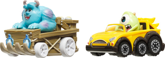 Hot Wheels RacerVerse die-cast car with character driver for track-ready play.