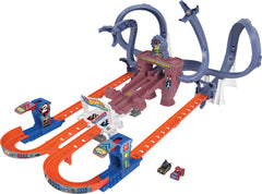 Hot Wheels RacerVerse easy storage design helps tidy up after playtime.