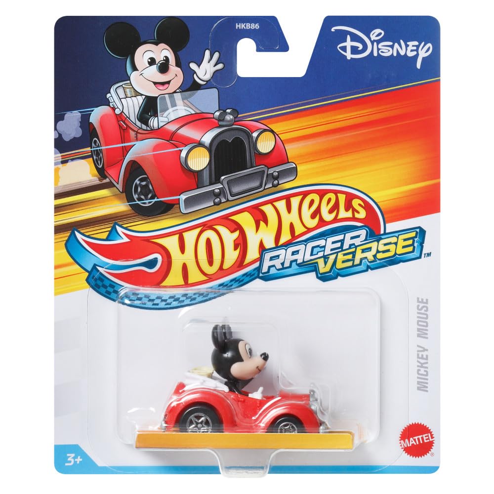 Hot Wheels RACERVERSE Mickey Mouse collection photo for display and gifting ideas