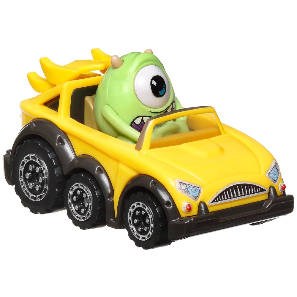 Hot Wheels RACERVERSE Mike Wazowski - front view reveals bold colors and authentic character details.