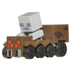 Hot Wheels Racerverse Minecraft Spider Jockey close-up showing intricate detailing and glossy finish