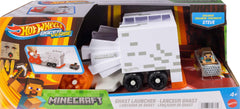 Hot Wheels RacerVerse launcher connects to track for controlled launches