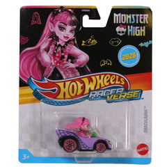 Hot Wheels RacerVerse vehicle with iconic character driver, ideal for track play and display.
