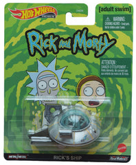 Hot Wheels Rick's Ship from Rick and Morty; ideal display collectible for fans.