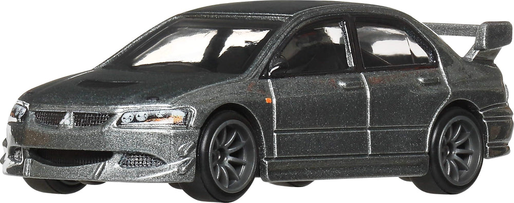 Hot Wheels Ronin Run 2 Mitsubishi Lancer Evolution IX Real Riders tires boost realism for collectors